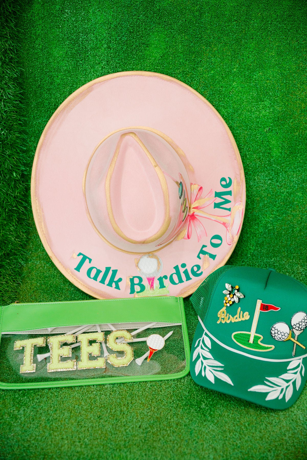TALK BIRDIE TO ME PINK RANCHER HAT RANCHER HAT Judith March