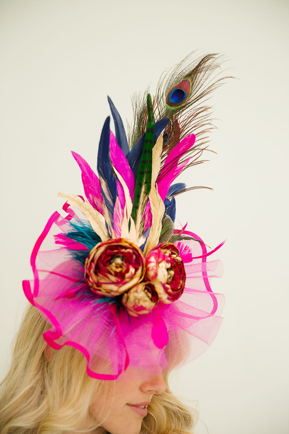 PARADISE PLUME FASCINATOR FASCINATOR Judith March