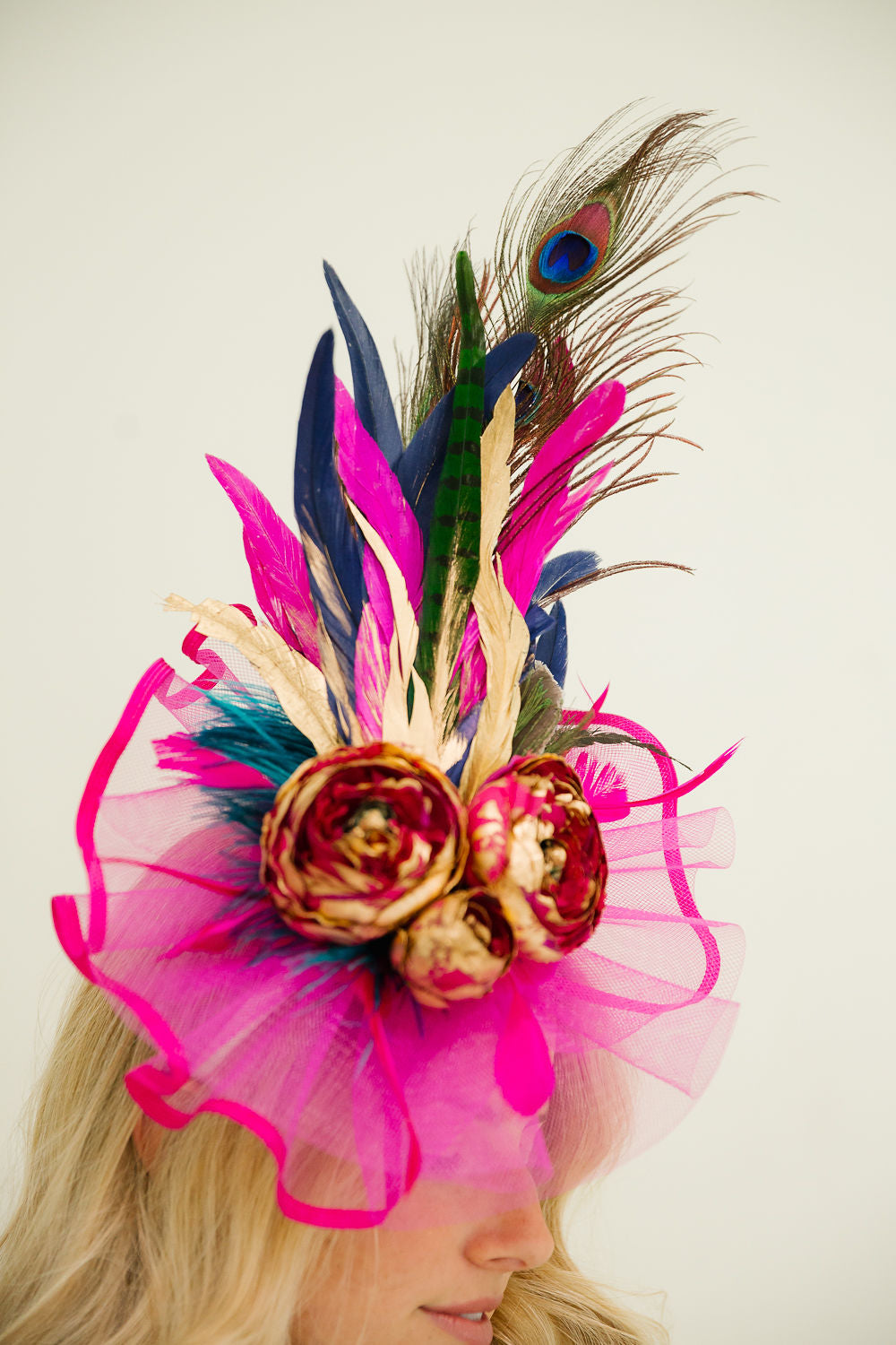 PARADISE PLUME FASCINATOR FASCINATOR Judith March