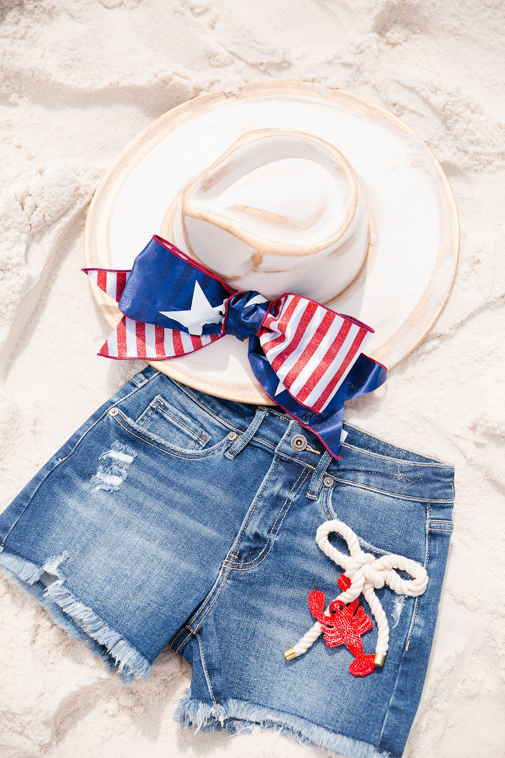 STAR-SPANGLED BOW RANCHER HAT Sun hat Judith March