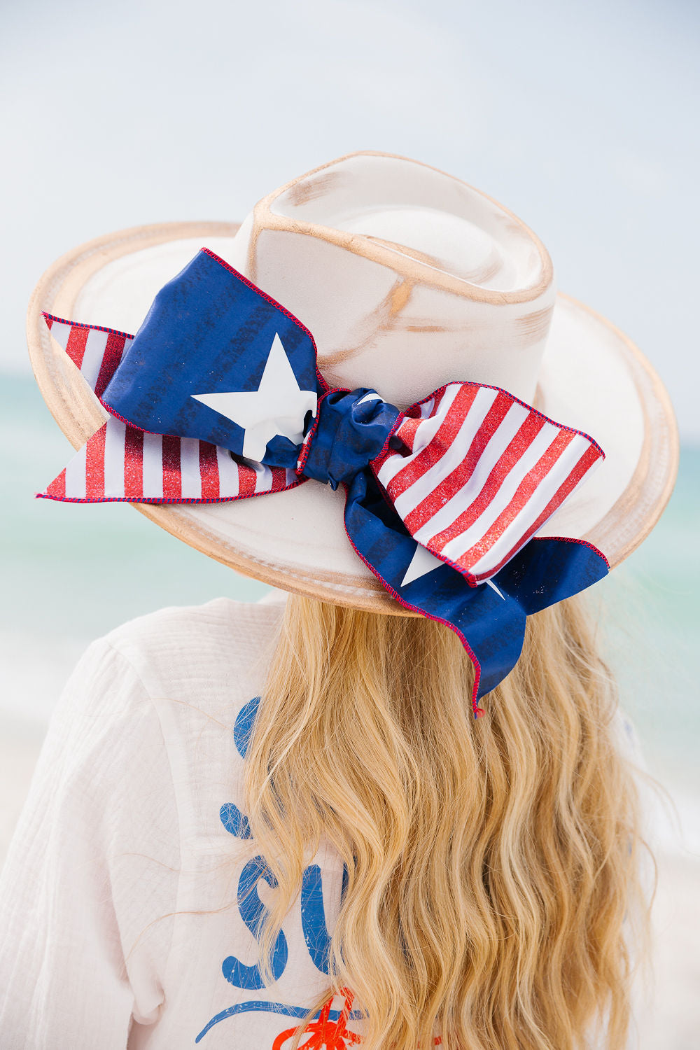 STAR-SPANGLED BOW RANCHER HAT Sun hat Judith March