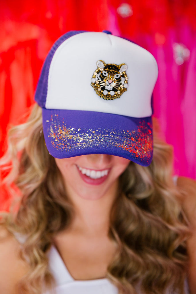 TIGER LOVER TRUCKER HAT LIMITED EDITION Judith March Default Title  