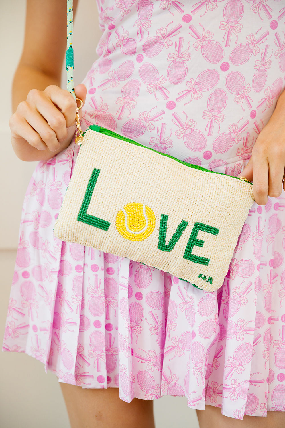 MATCH POINT BEADED PURSE PURSE Judith March