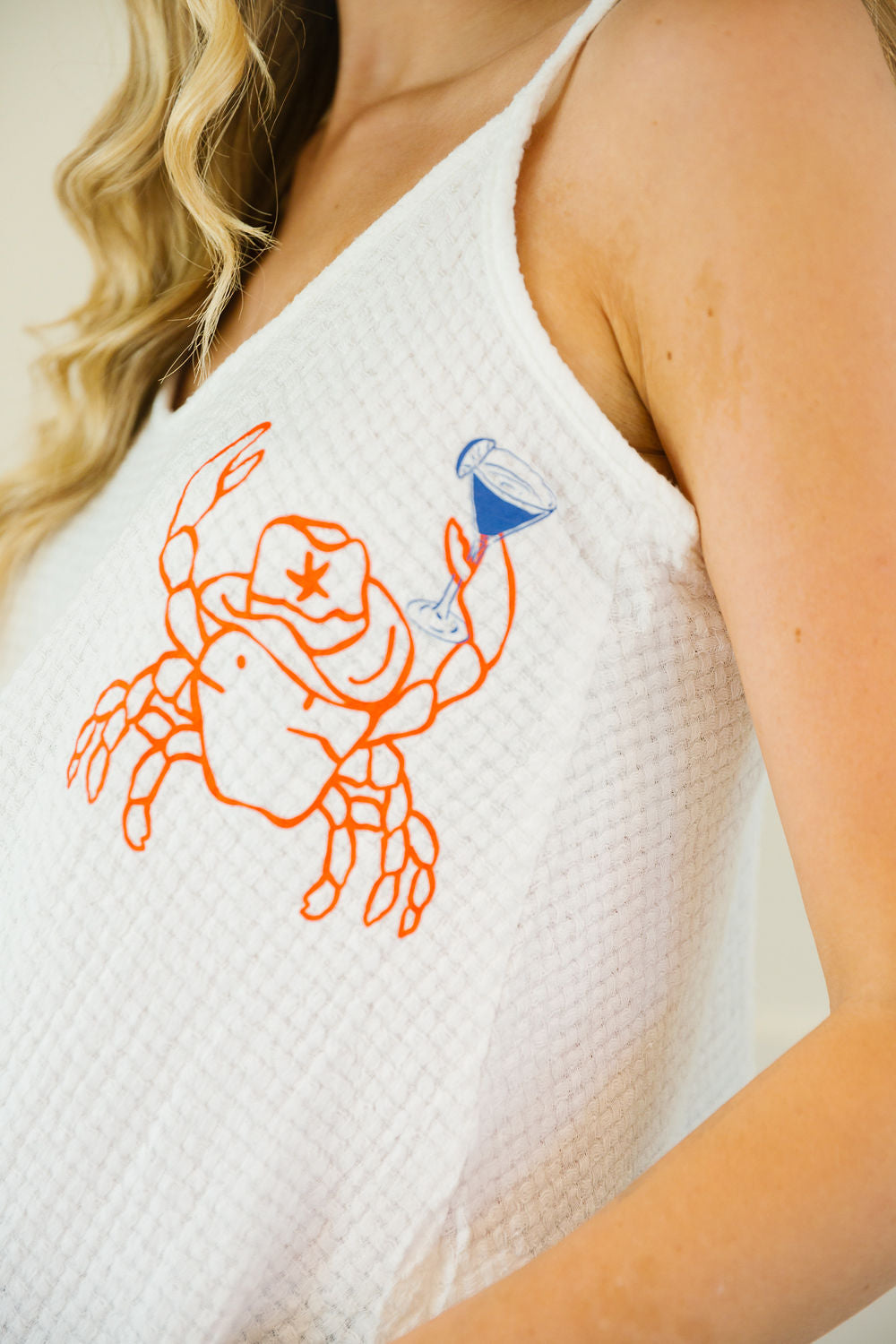 SALTY SIPS TANK TOP TANK Judith March