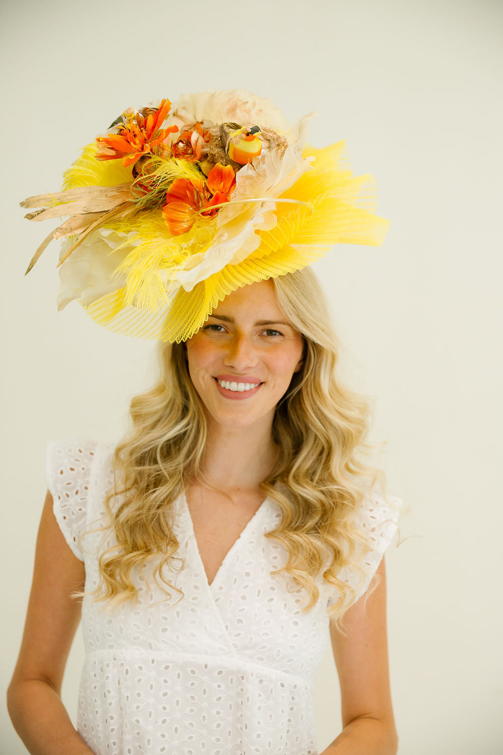BIRDSONG BLOOM FASCINATOR FASCINATOR Judith March