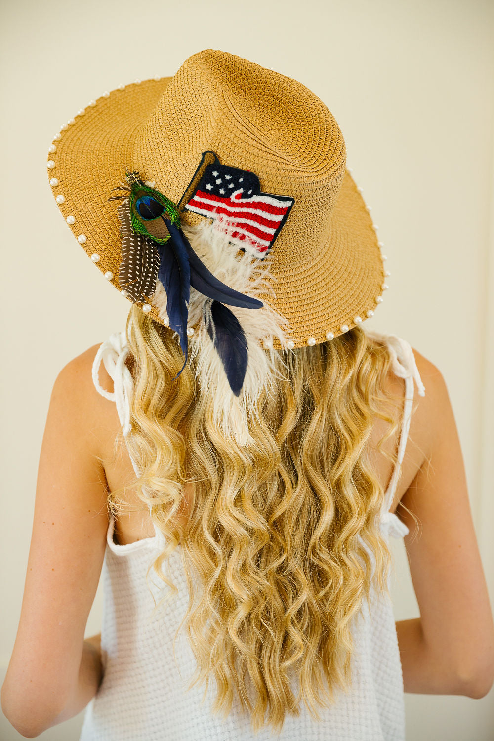 FREEDOM FEATHERS SUN HAT Sun hat Judith March
