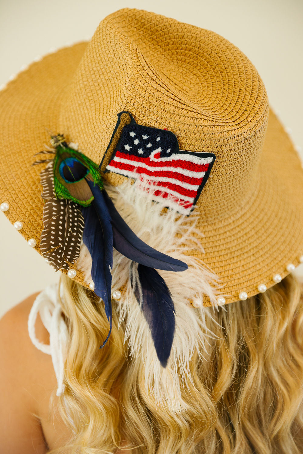 FREEDOM FEATHERS SUN HAT Sun hat Judith March