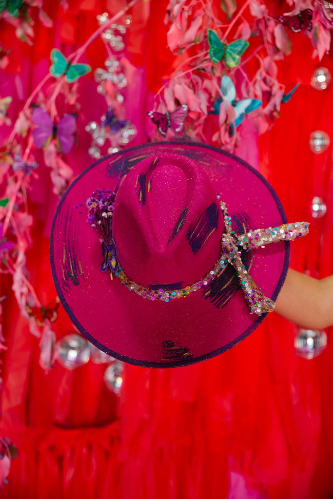 THE BUTTERFLY DANCE RANCHER HAT RANCHER HAT Judith March   