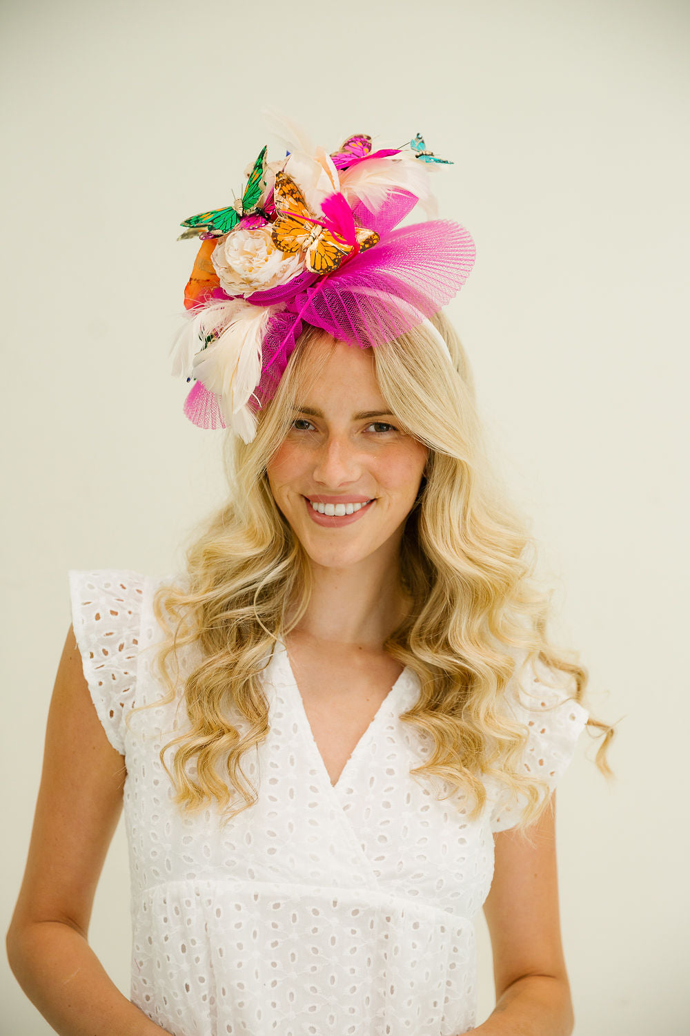 BUTTERFLY WALTZ FASCINATOR FASCINATOR Judith March