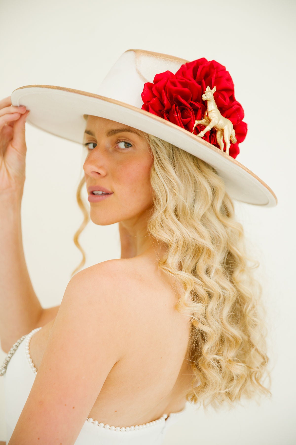 WINNER'S ROSES RANCHER HAT RANCHER HAT Judith March