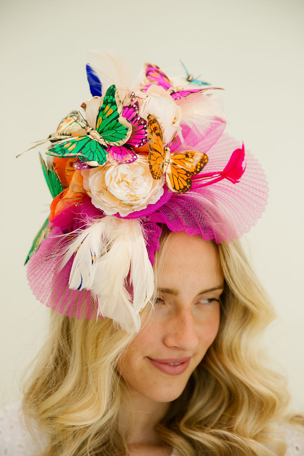 BUTTERFLY WALTZ FASCINATOR FASCINATOR Judith March