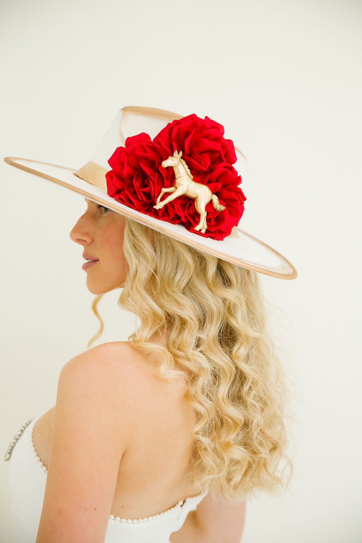 WINNER'S ROSES RANCHER HAT RANCHER HAT Judith March