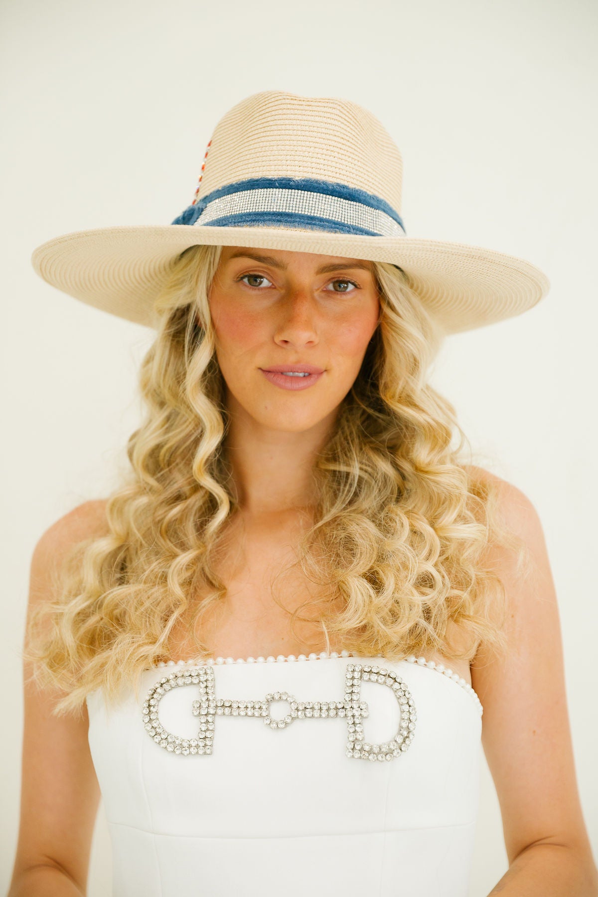 BEACHSIDE PATRIOT SUN HAT RANCHER HAT Judith March