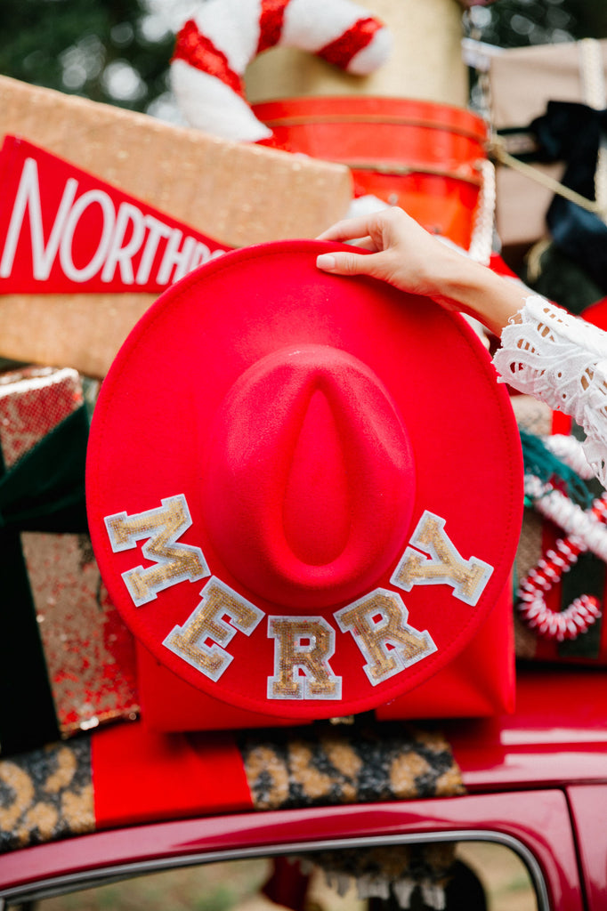 MERRY RED RANCHER HAT RANCHER HAT Judith March   