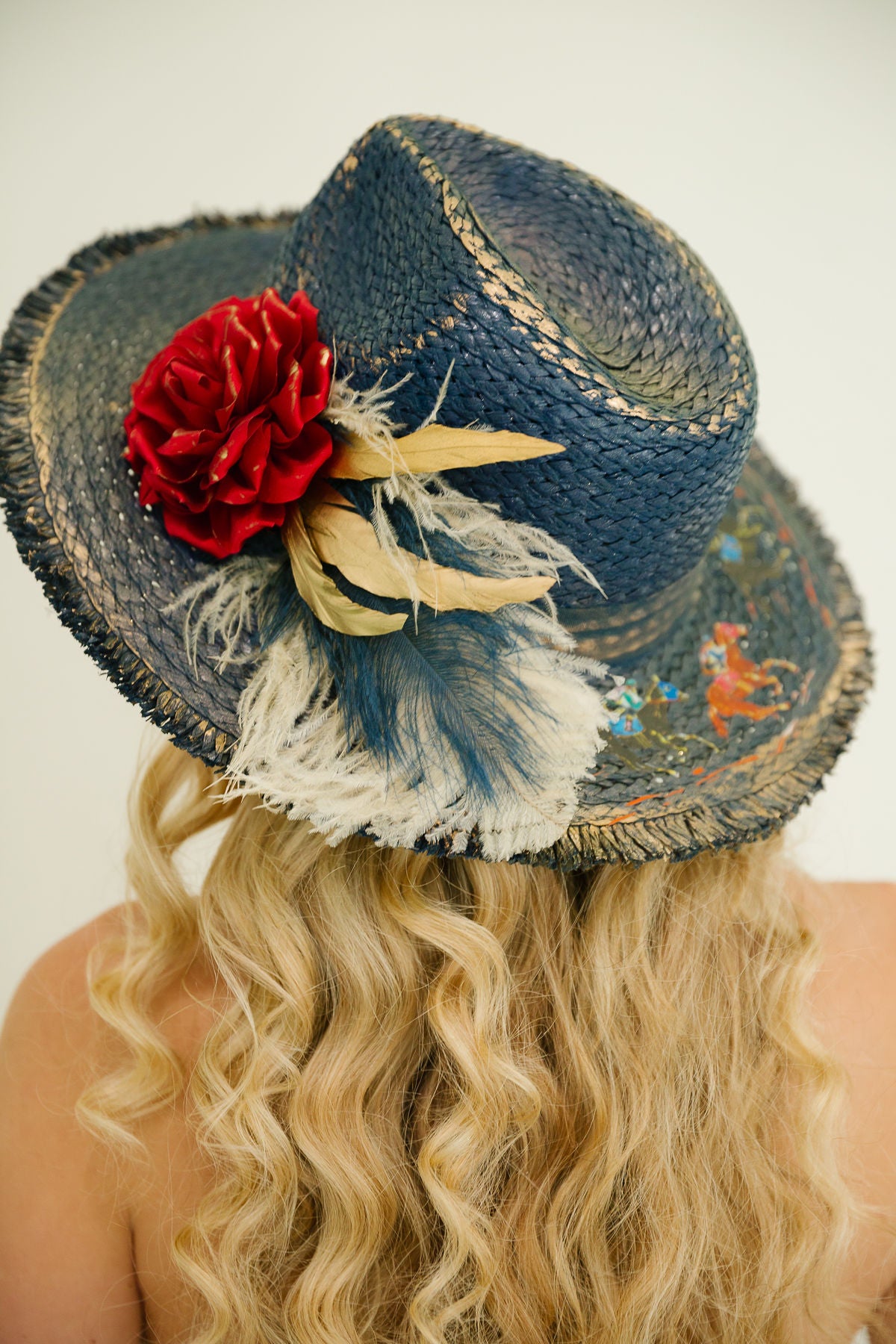 MIDNIGHT WINNER SUN HAT RANCHER HAT Judith March