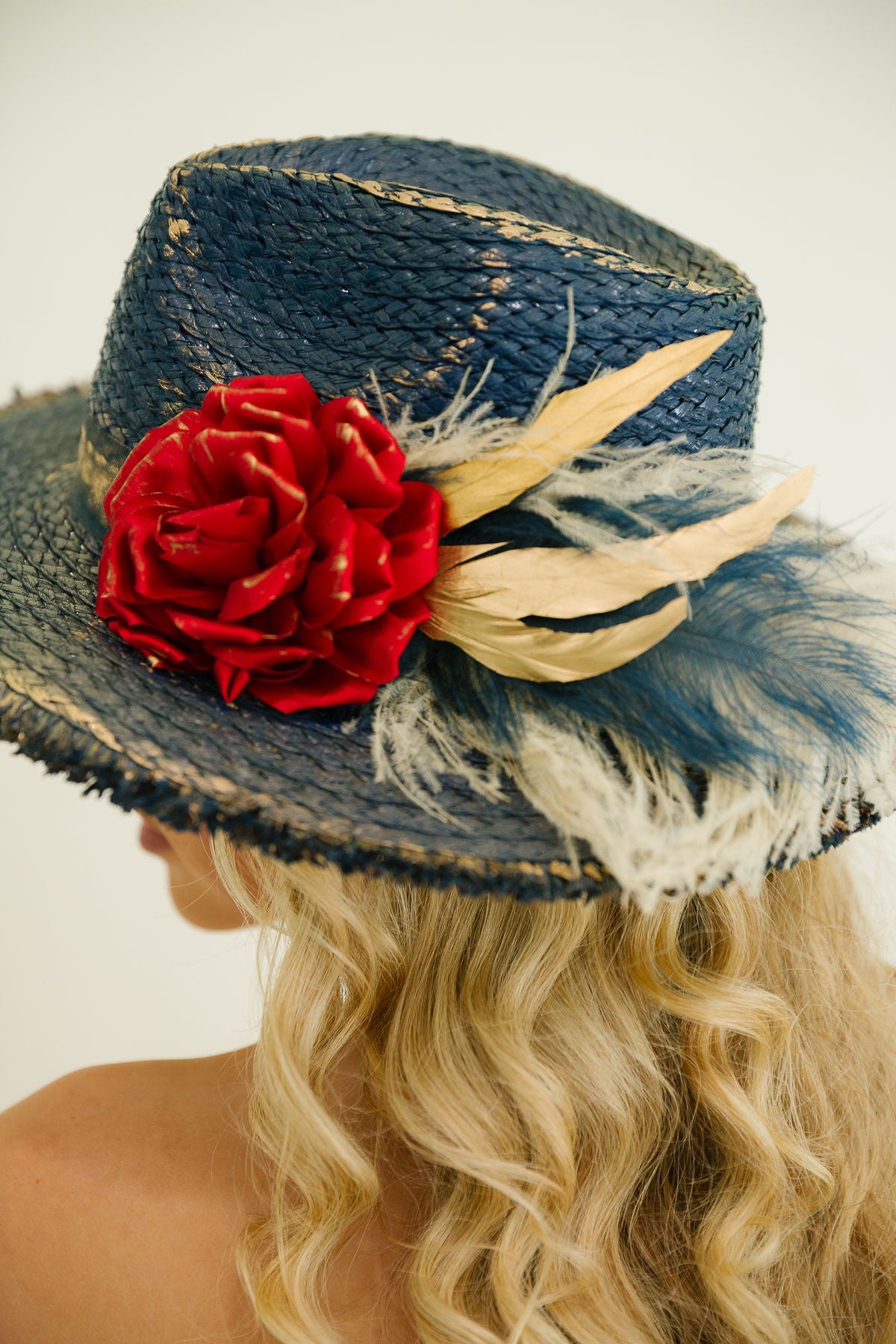 MIDNIGHT WINNER SUN HAT RANCHER HAT Judith March