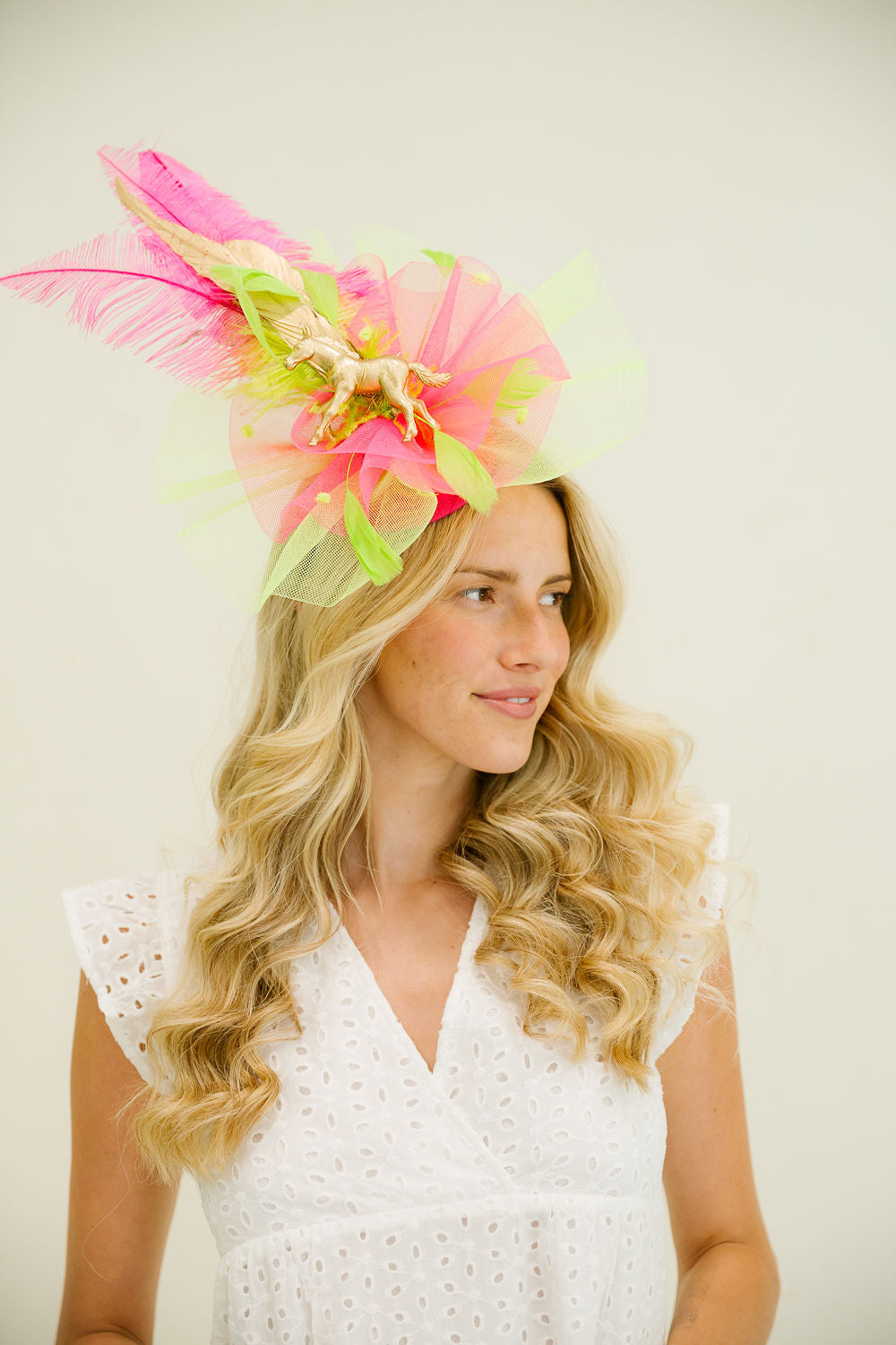 ELECTRIC GALLOP FASCINATOR FASCINATOR Judith March
