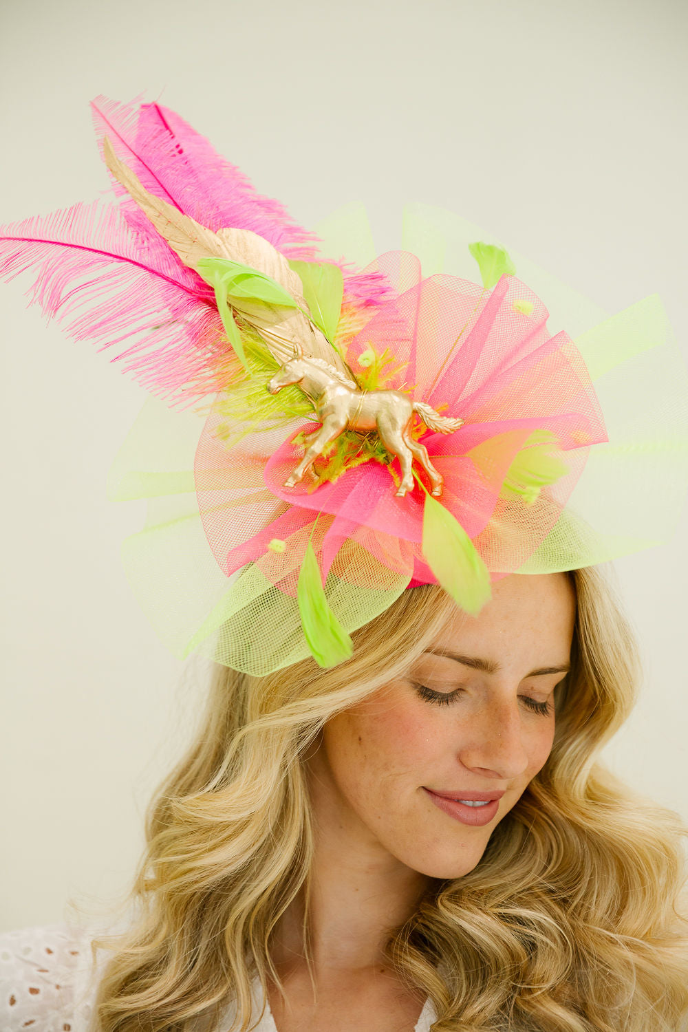 ELECTRIC GALLOP FASCINATOR FASCINATOR Judith March