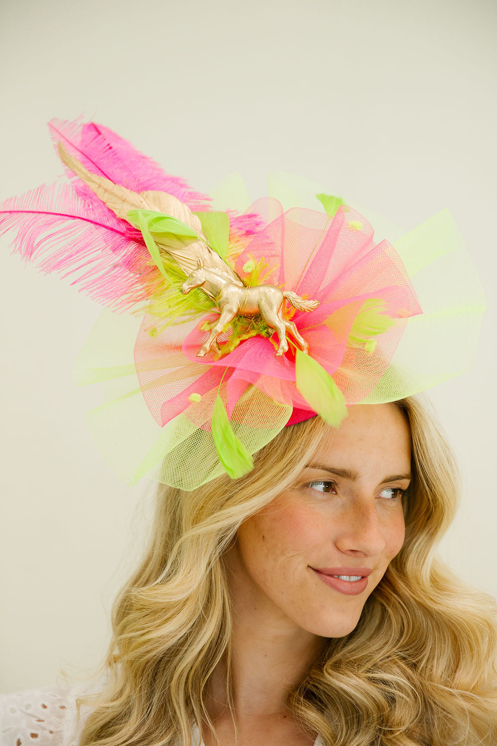 ELECTRIC GALLOP FASCINATOR FASCINATOR Judith March