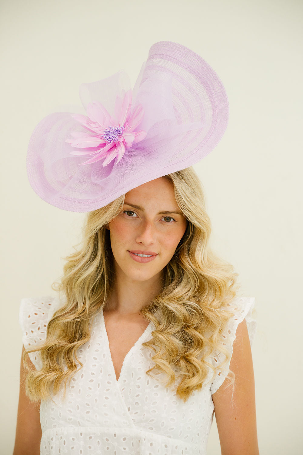LILAC DAYDREAM FASCINATOR FASCINATOR Judith March