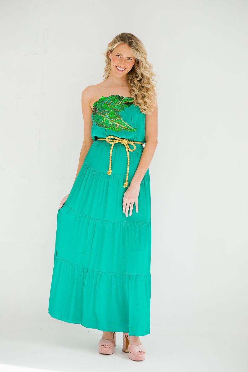 SHAKE YOUR PALM PALM MAXI DRESS DRESS Judith March