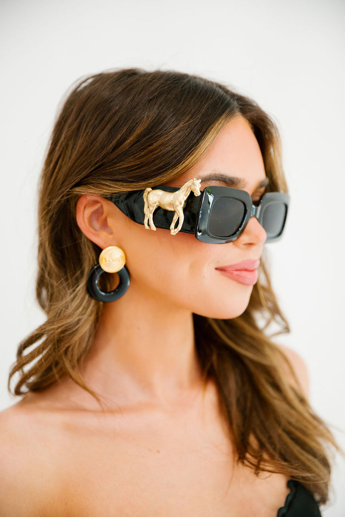 GOLDEN HORSE SUNGLASSES SUNGLASSES Judith March