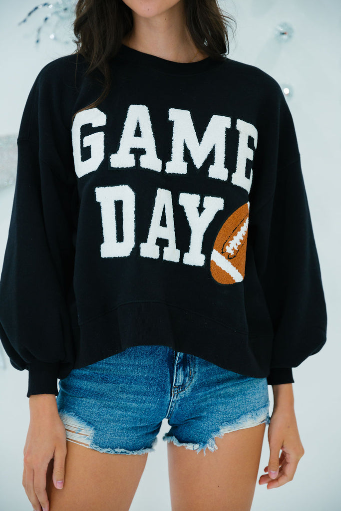 CUSTOM NUMBER GAME DAY PULLOVER