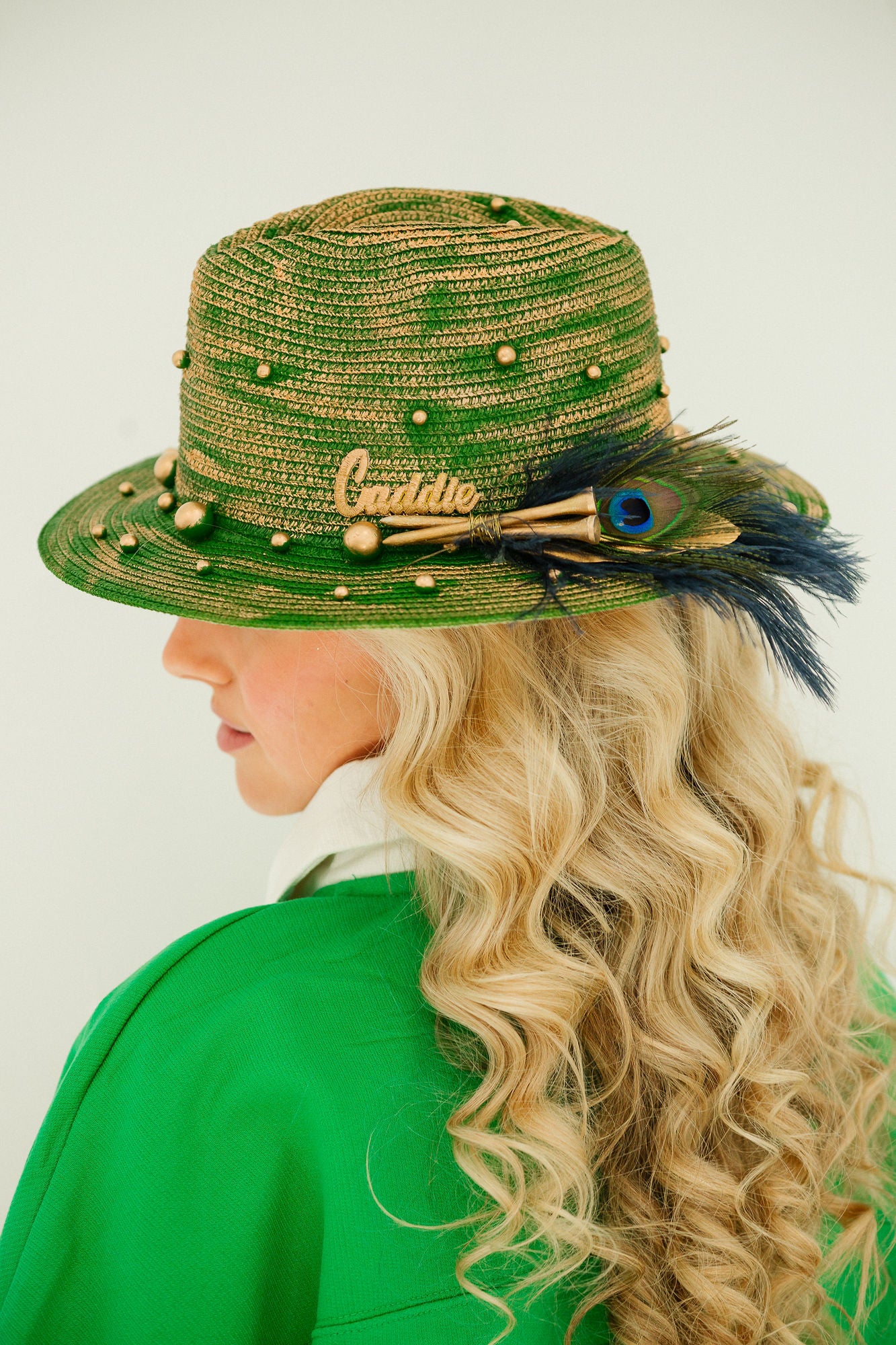 CADDIE GREEN SUN HAT Sun hat Judith March
