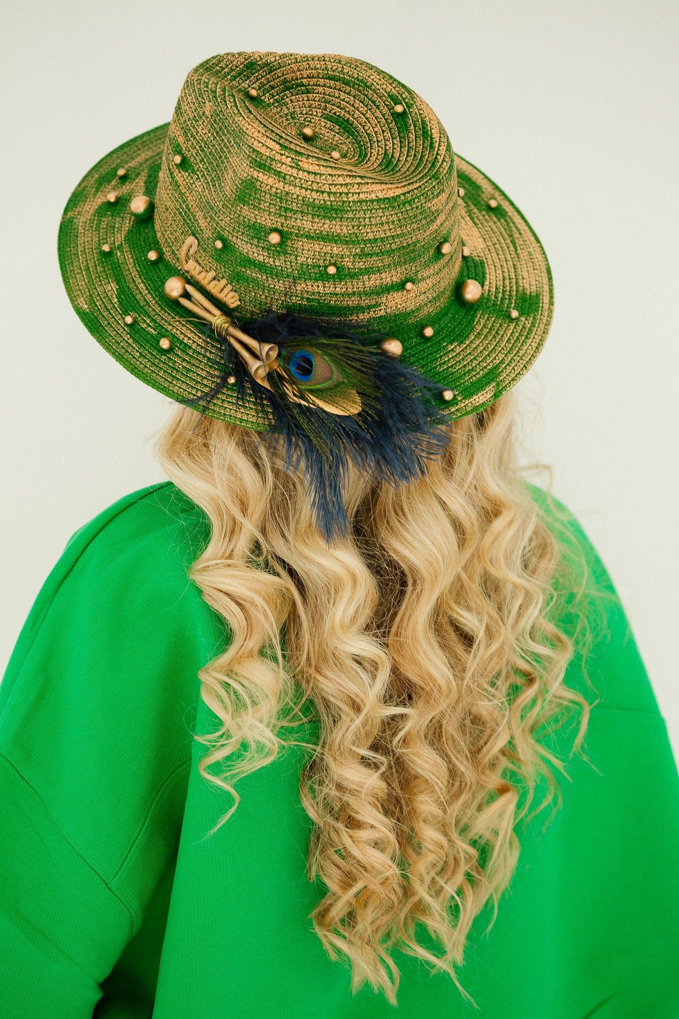 CADDIE GREEN SUN HAT Sun hat Judith March