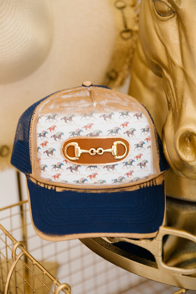 HORSE BIT RACE TRUCKER HAT (PRE-ORDER) TRUCKER HAT Judith March
