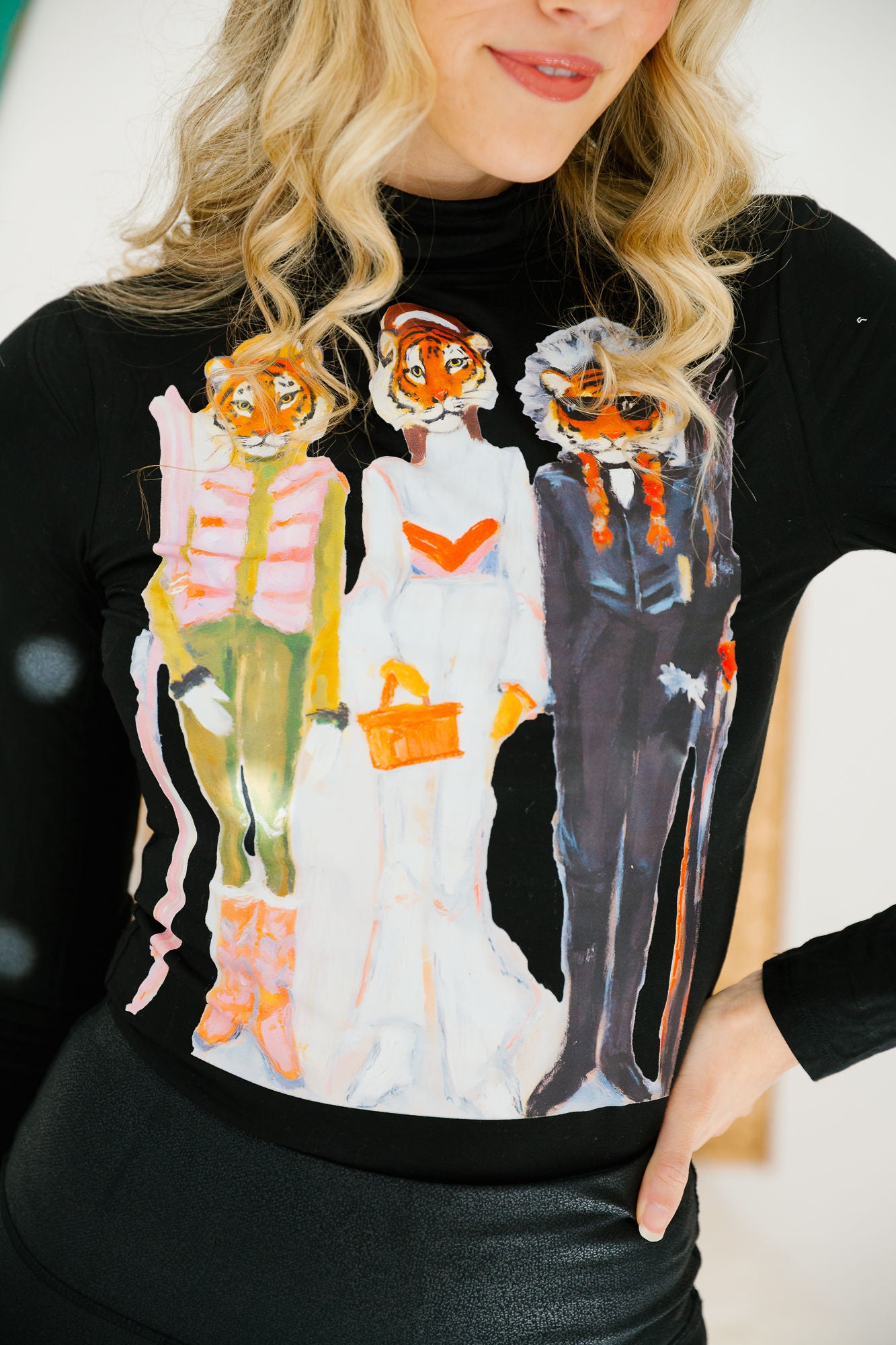 STRIPES & SLOPES BLACK BODYSUIT BODYSUIT Judith March