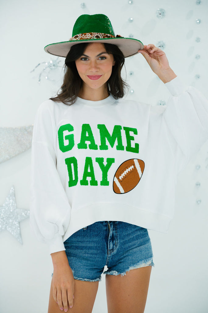 FIRST DOWN GREEN RANCHER gameday23 Judith March   