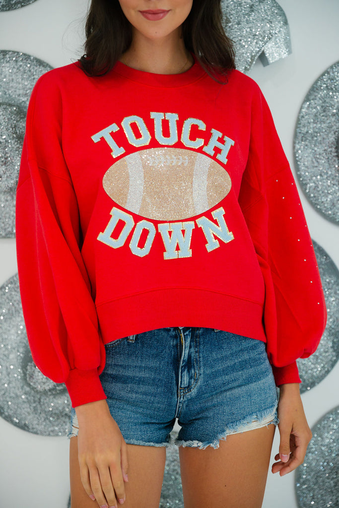 TOUCHDOWN FOOTBALL PULLOVERS