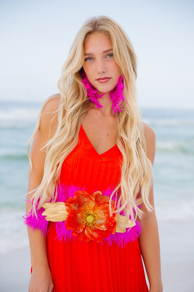 ISLAND FLOWER BELT BELT Judith March   