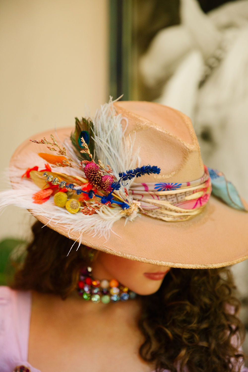 AUTUMN GARDEN RANCHER HAT RANCHER HAT Judith March