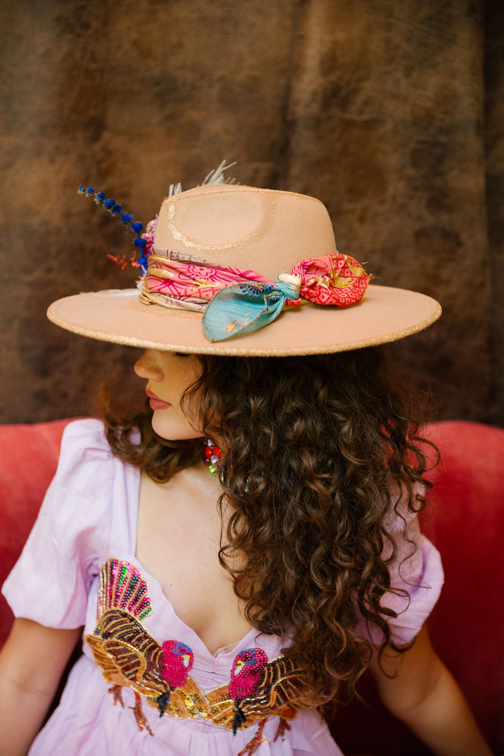 AUTUMN GARDEN RANCHER HAT RANCHER HAT Judith March