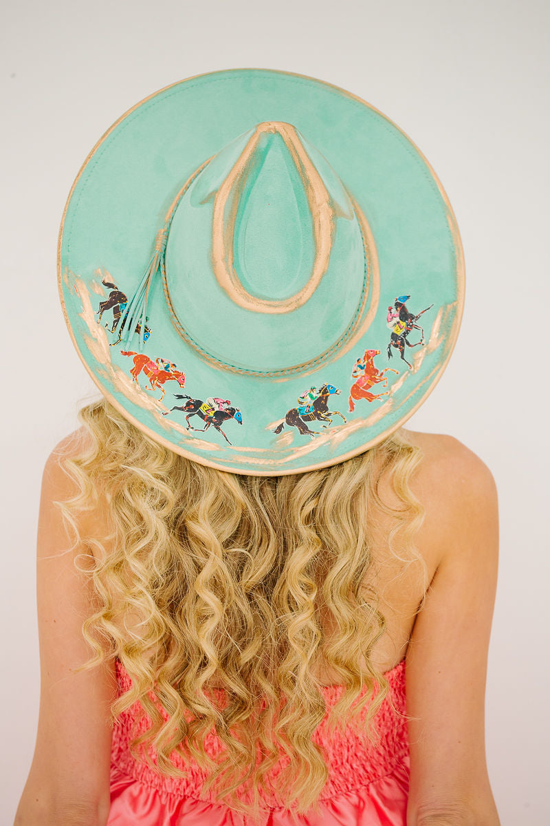 LET'S RACE MINT RANCHER HAT HAT Judith March