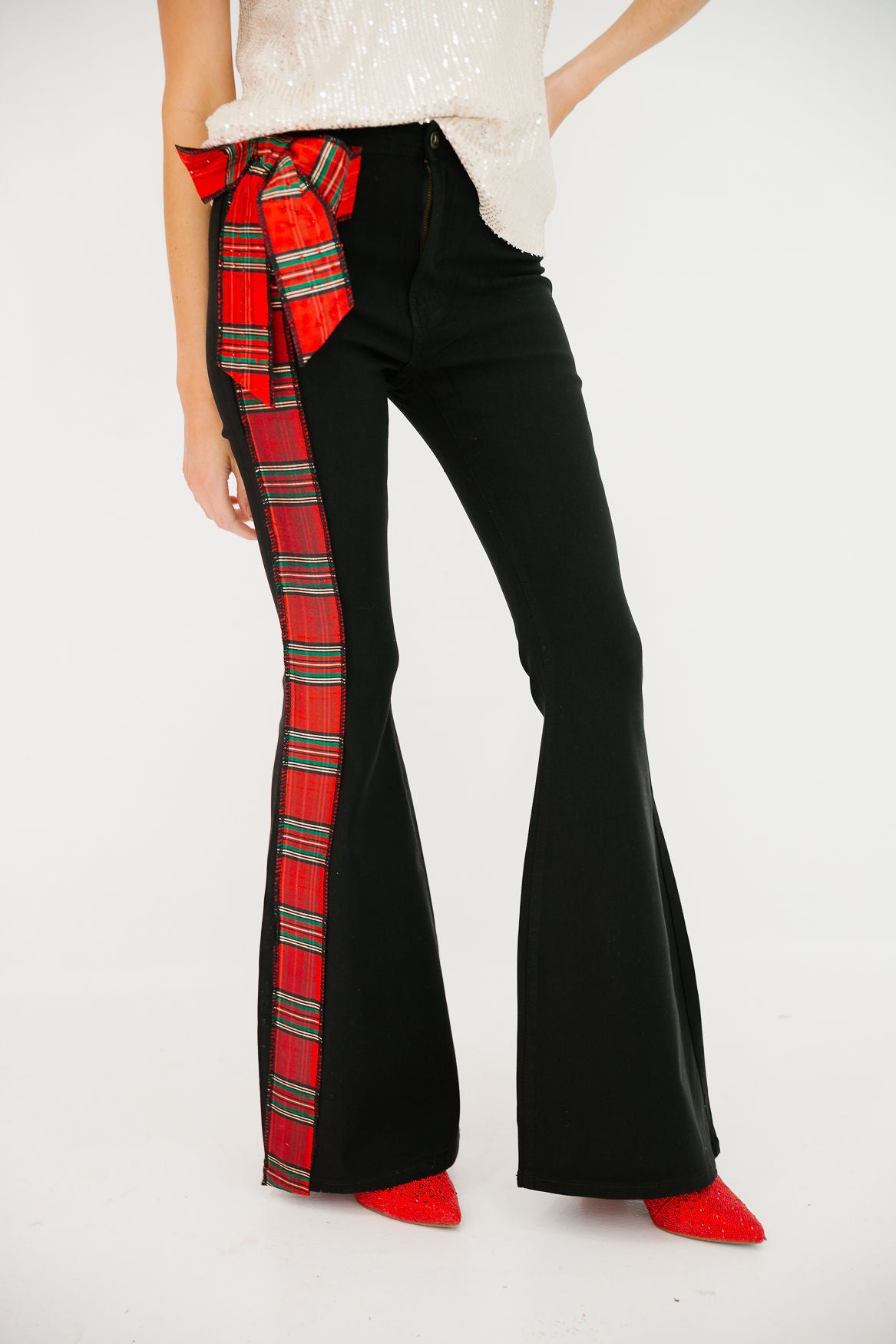 ALL WRAPPED UP FLARE PANTS FLARES Judith March