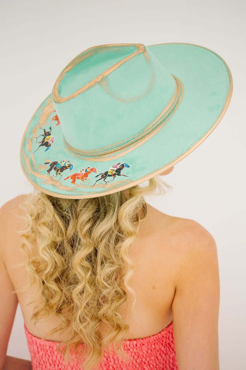 LET'S RACE MINT RANCHER HAT HAT Judith March