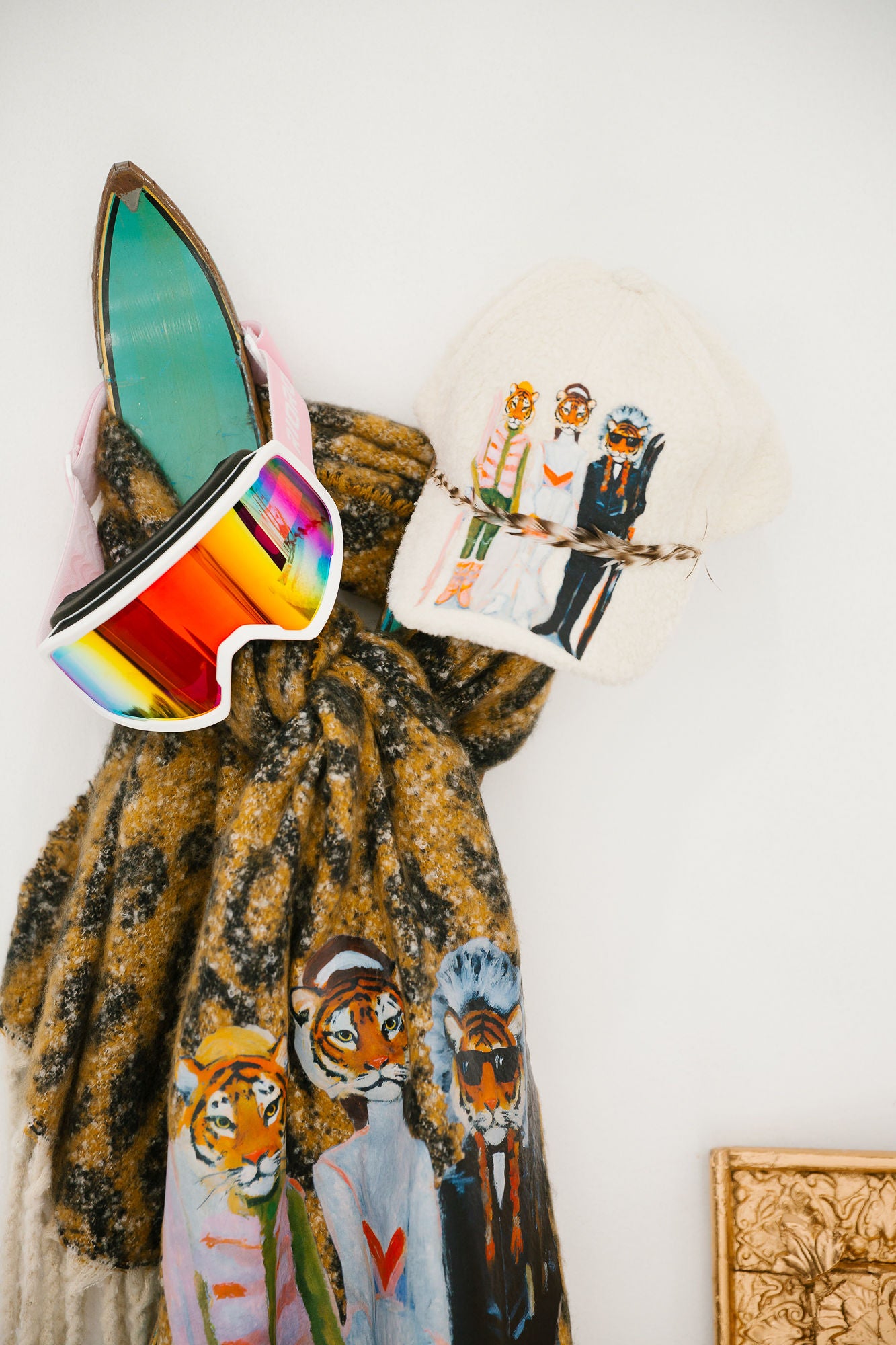 STRIPES & SLOPES SHERPA HAT HAT Judith March