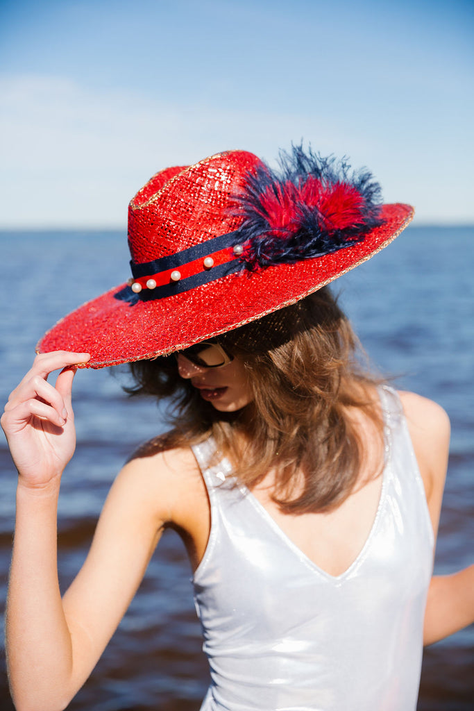 THE NAUTICAL USA SUN HAT RANCHER HAT Judith March