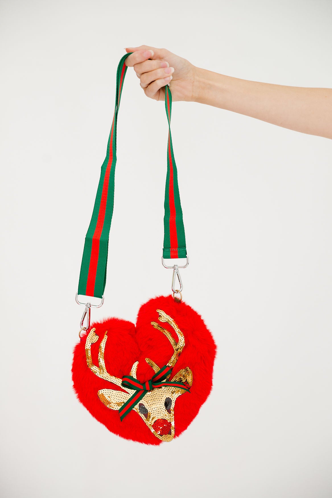 REINDEER HEART PURSE PURSE Judith March