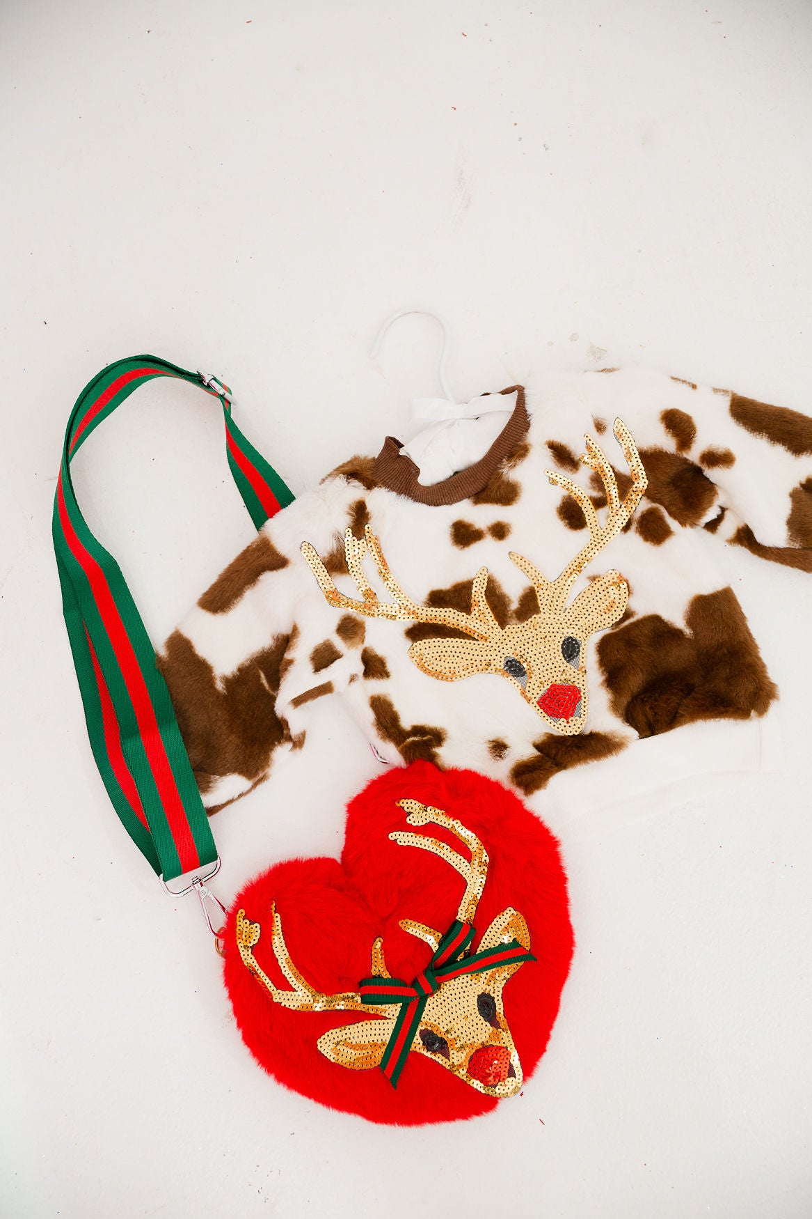 REINDEER HEART PURSE PURSE Judith March