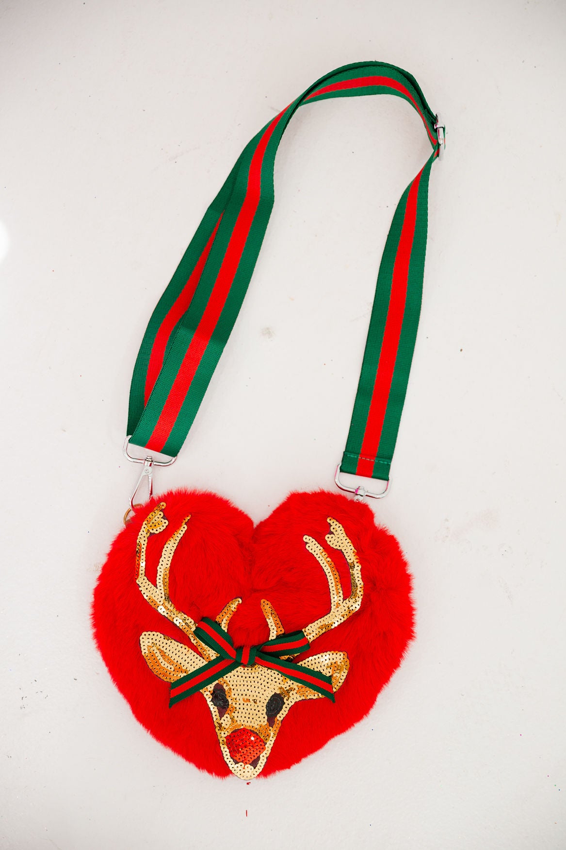 REINDEER HEART PURSE PURSE Judith March