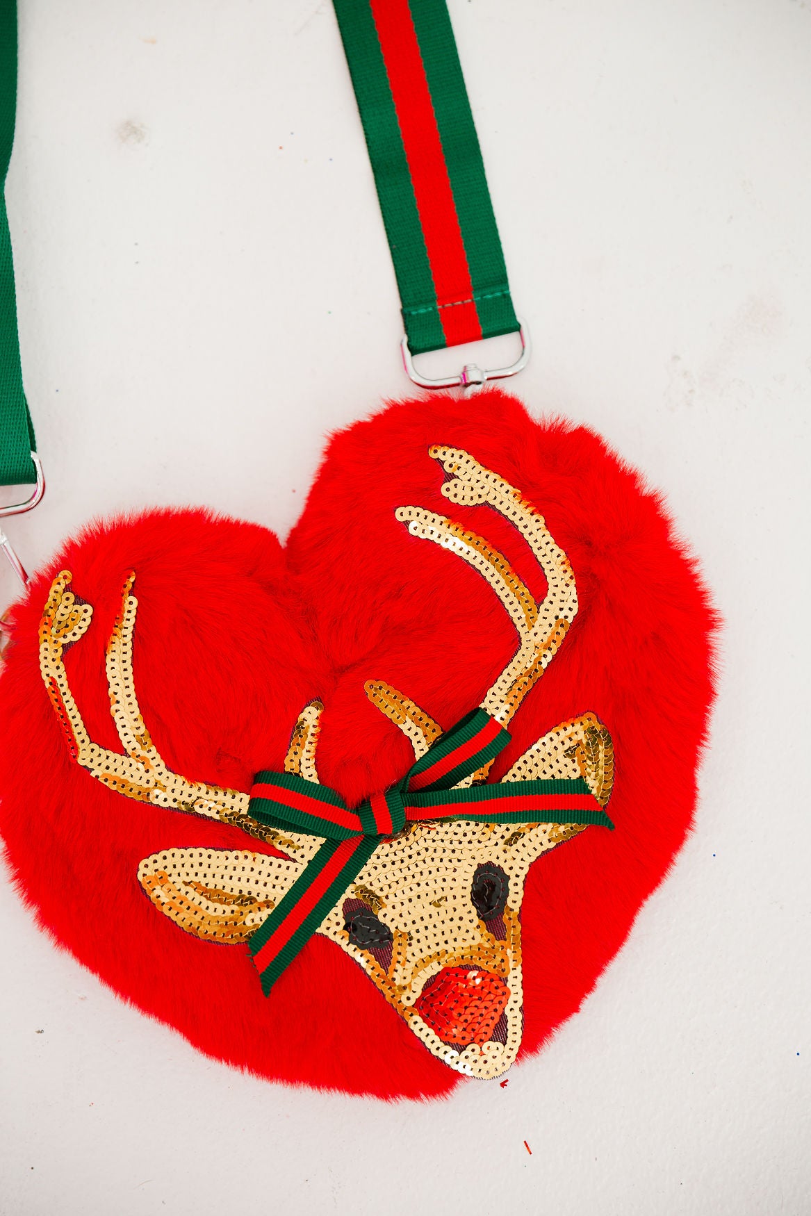 REINDEER HEART PURSE PURSE Judith March