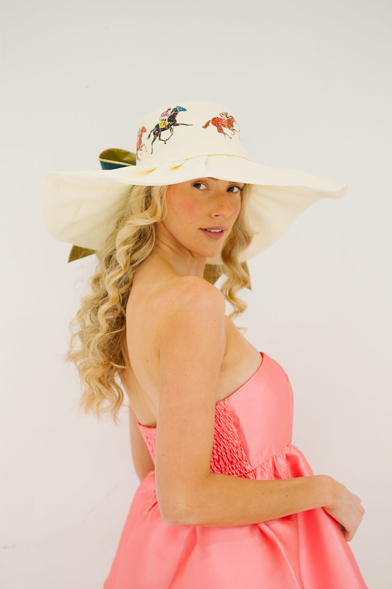 TRACKSIDE BEAUTY SUN HAT HAT Judith March