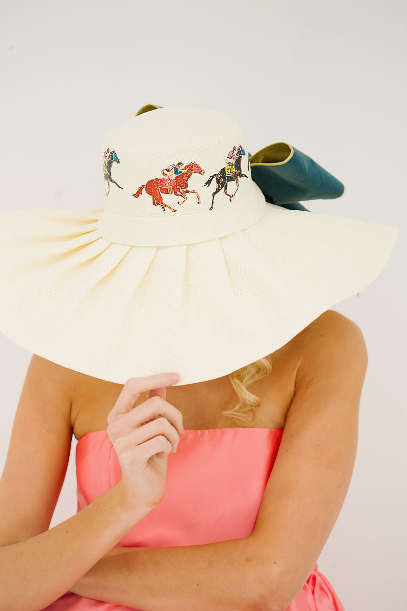 TRACKSIDE BEAUTY SUN HAT HAT Judith March