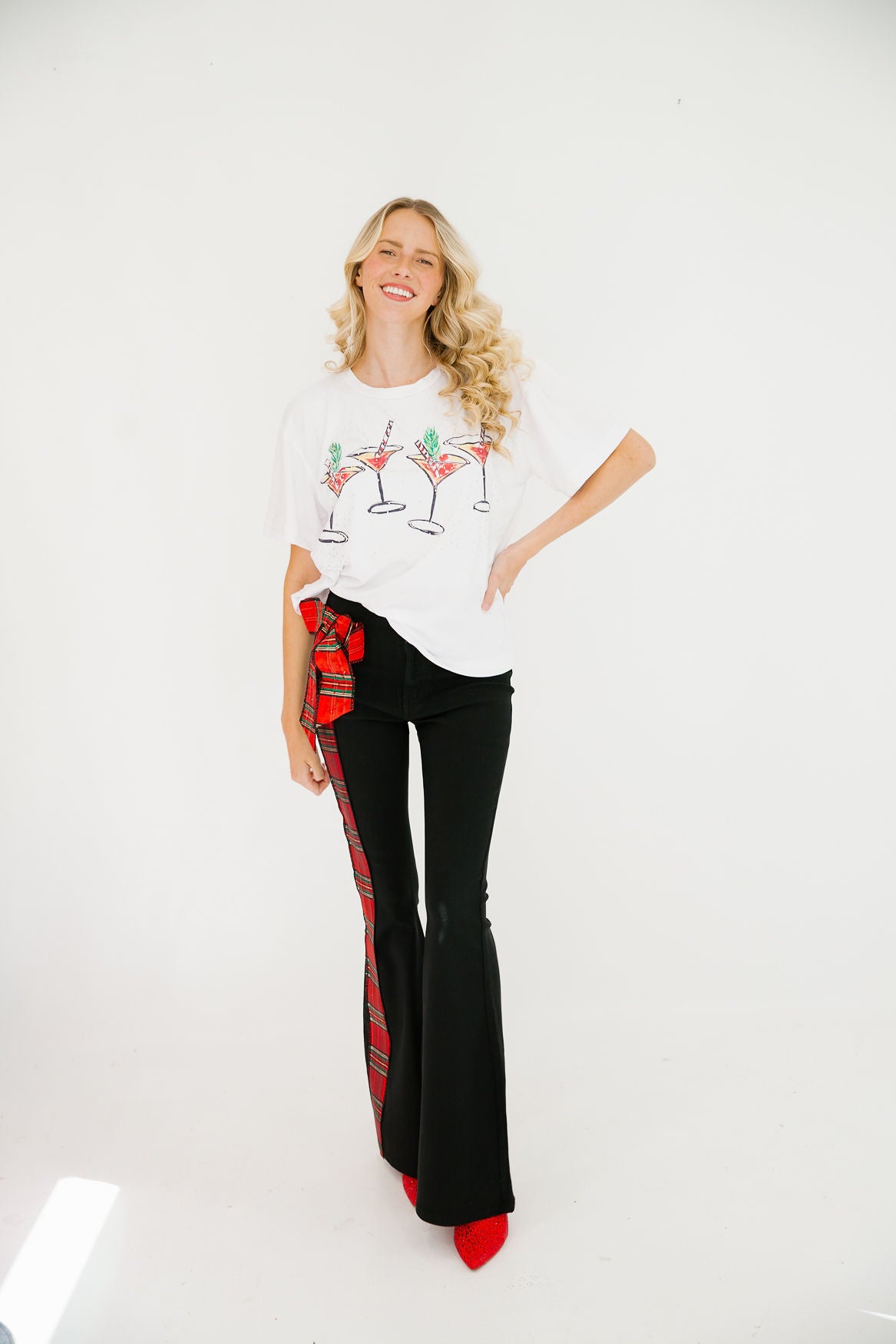 CHRISTMAS COSMO TEE TEE Judith March