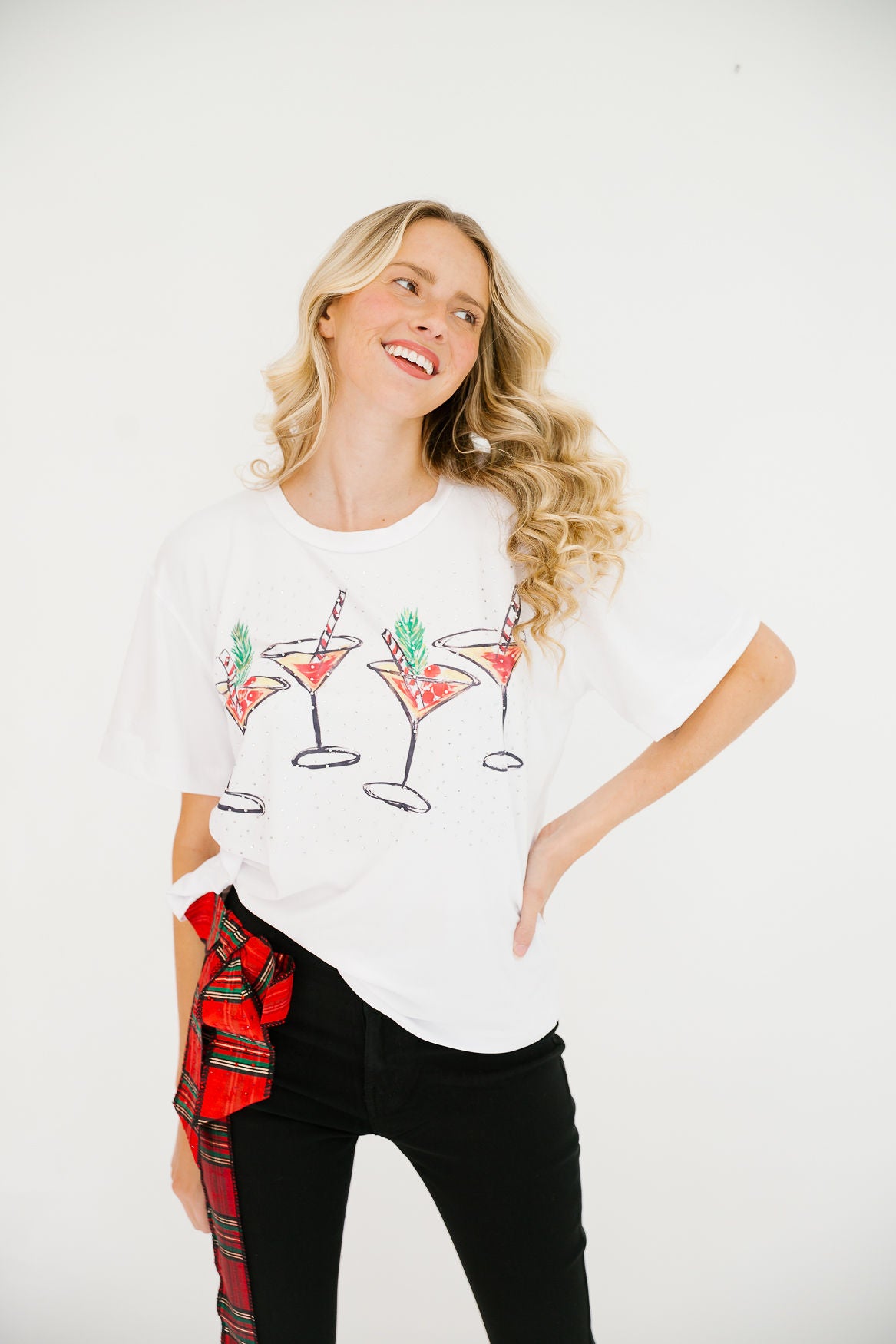 CHRISTMAS COSMO TEE TEE Judith March