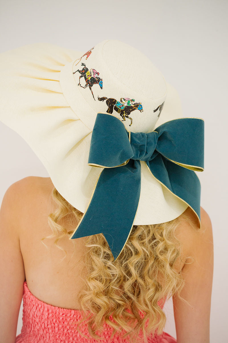 TRACKSIDE BEAUTY SUN HAT HAT Judith March